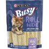 Purina Busy Rawhide Small/Medium Breed Dog Bones, Rollhide - 9