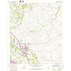 YellowMaps Alvarado TX topo map, 1:24000 Scale, 7.5 X 7.5 Minute, Historical, 1961, Updated 1979, 26.8 x 21.5 in - Paper