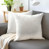 Encasa XO Velvet Cushion Covers 40 x 40 cm Embossed