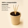 200 Pcs Bamboo Cotton Buds Eco Friendly Biodegradable Swabs with
