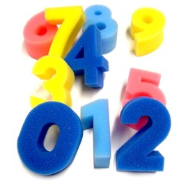 Major Brushes Foam Sponge Numbers - Pack of 10