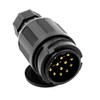 Micro Trader 13 Pin Euro Vehicle Towing Plug Plastic for