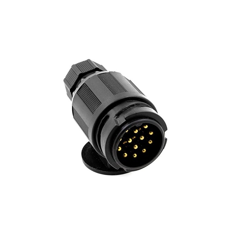 Micro Trader 13 Pin Euro Vehicle Towing Plug Plastic for