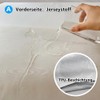 Waterproof Jersey Duvet Cover, One-Sided Waterproof Protective Cover for Children,