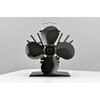 VOYTO Small 183mm Mini 4 Blade Heat Powered Stove Fan-