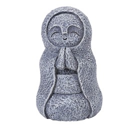 SUMMIT COLLECTION Small Praying Jizo Monk in Traveler's Outfit