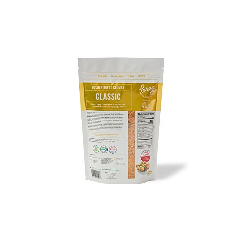 Pereg Bread Crumbs Classic (12 Oz) – Crispy Breadcrumbs for