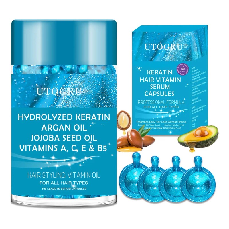 💆‍♀️✨ Vitaminas para el Cabello 💊 Anti-Frizz & Reparación 💖