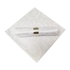 i-Sure Napkins (Pack of 4) (White)