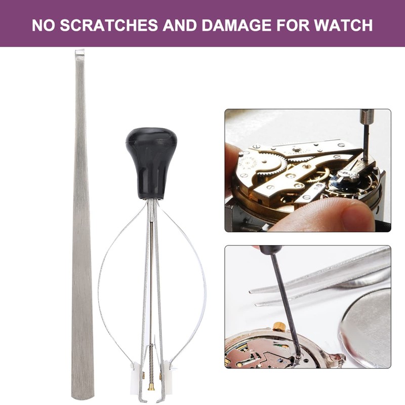 2Pcs Watch Hand Plunger Puller, Watch Hand Remover Watch Second