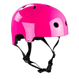 SFR Skates H159, Unisex Adult Helmet, unisex adult, H159, Rosa (Fluo Pink), S/M 53-56 cm