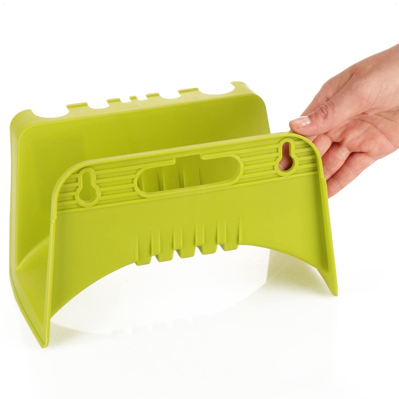 com-four® 2 x Garden Hose Holder, Hose Holder for Garden,