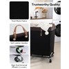 StorageWorks 320L Laundry Basket with Wheels, Extra Large Rolling Hampers