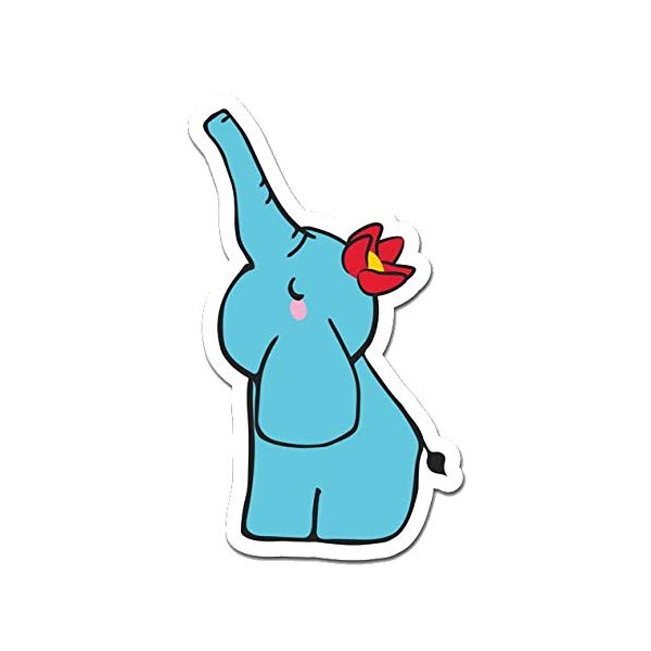 MightySkins Elephant Peel and Stick Art Removable Cute Stylish Funny