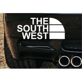South WEST Car Decal Sticker JDM Dub Euro Race Drift Funny Surf