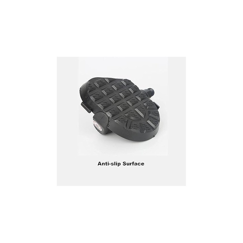 EIRONA 9/16" Exercise Bike Pedals – Indoor, Stationary & Spin