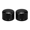 HDBUBALUS Front Axle Cover Caps Set Fit for Harley Sportster