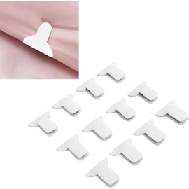 Sujetadores edredón metal con espuma, pinzas suaves para mantas y sábanas