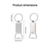 Stainless Steel Keychain Bottle Opener, Custom Bottle Opener Gift for