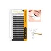 Nagaraku Extensiones De Pestañas 5d W Shape 8-15mm Mix