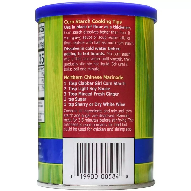 Unbranded Clabber Girl Corn Starch 6.5 Ounce Compare to Argo