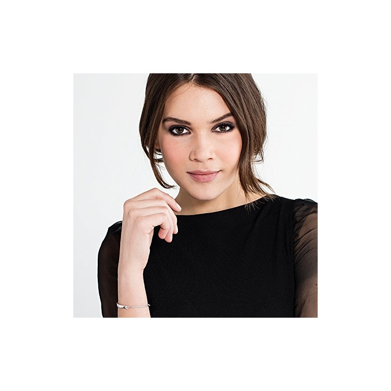 Thomas Sabo Sterling Silver Love Bridge Bracelet L18 V, Sterling