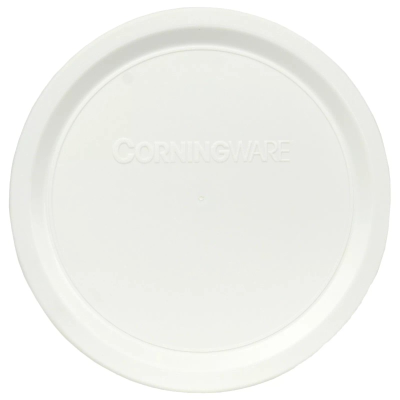 Corningware F-16-PC 16oz French White Food Storage Replacement Lid (6-Pack)