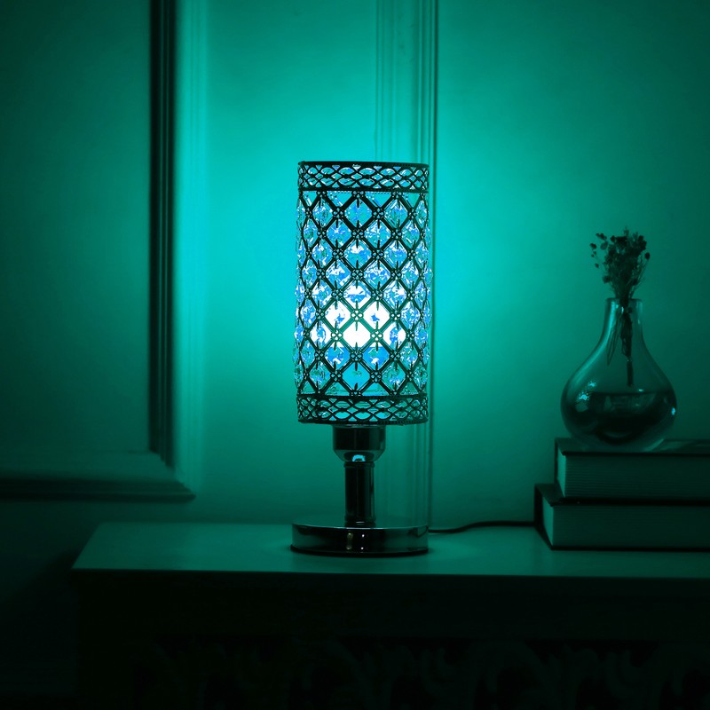TD001 Modern Crystal Lamps Modern Glam Table Lamp for Bedroom