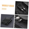 Mipcase Optical Fiber Audio Splitter Easy Connectivity Compact Design Supports