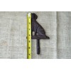 Vintage 6 Cast Iron Antique Style Dog Coat Hooks Hat