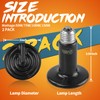 LUCKY HERP 150W Ceramic Heat Emitter, Reptile Heat Bulbs, Ceramic