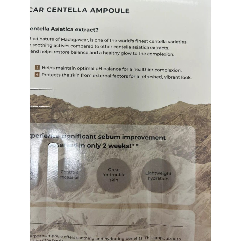 Madagascar Centella Ampoule 120ml/ 4.05 Oz (skin1004) Glass Bottle New