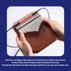 Hluru Magnetic Piezo Pickup Universal No Drilling Double Cartridges Pick-up