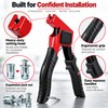 91-Piece Jack Nut & Rivet Gun Set for Metalworking –