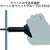 AAGWW Manual Rivet Kit, Plastic Rivet, Rivet Tool, Rivet Splicing