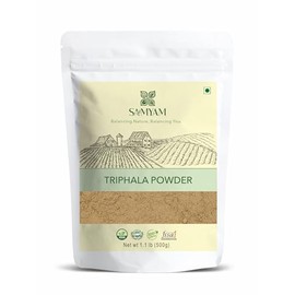 Samyam Triphala Powder, 500g (1.1 lb) Pack | for Digestion and Gut Health