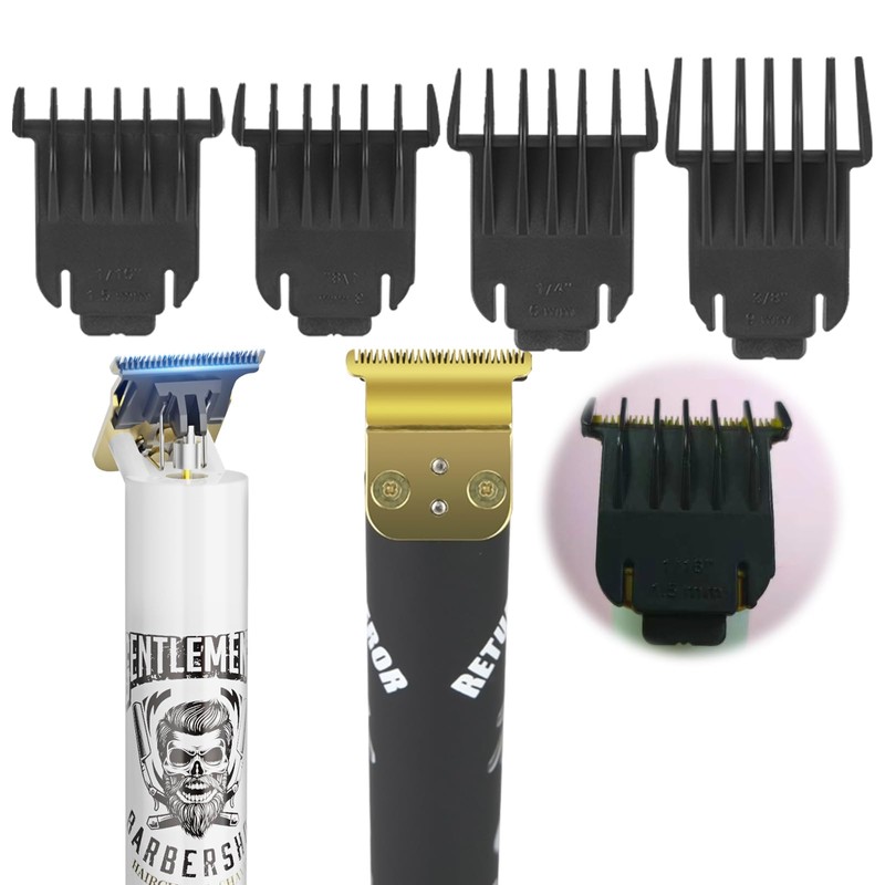 BESTBOMG Slide Combs Comb Guide Compatible with Haircut Accessories, Attachment