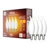 GE Relax LED Light Bulbs, 40 Watt, Soft White Candle