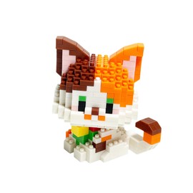 shenhailan Educational Mini Cat Building Blocks for Kid Adult Gift Toy 397 Pcs(Calico Cat)