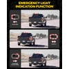 Xprite 42 LED Rooftop Strobe Beacon Lights - Magnetic Mount