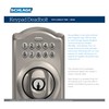 Schlage Camelot Electronic Keypad Deadbolt Lock, Keyless Front Door Entry,