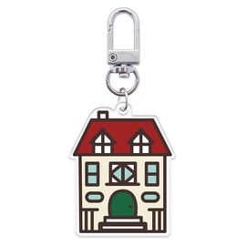 [kimhachan] Kim Ha Chan Signature Key Ring | Key Chain | Cute Key Chain Bag Accessories Keychain Bag Charm, clear