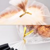 800pcs 4" Metallic Twist Ties(Gold) for Bakery, Candy Bags, Coffee