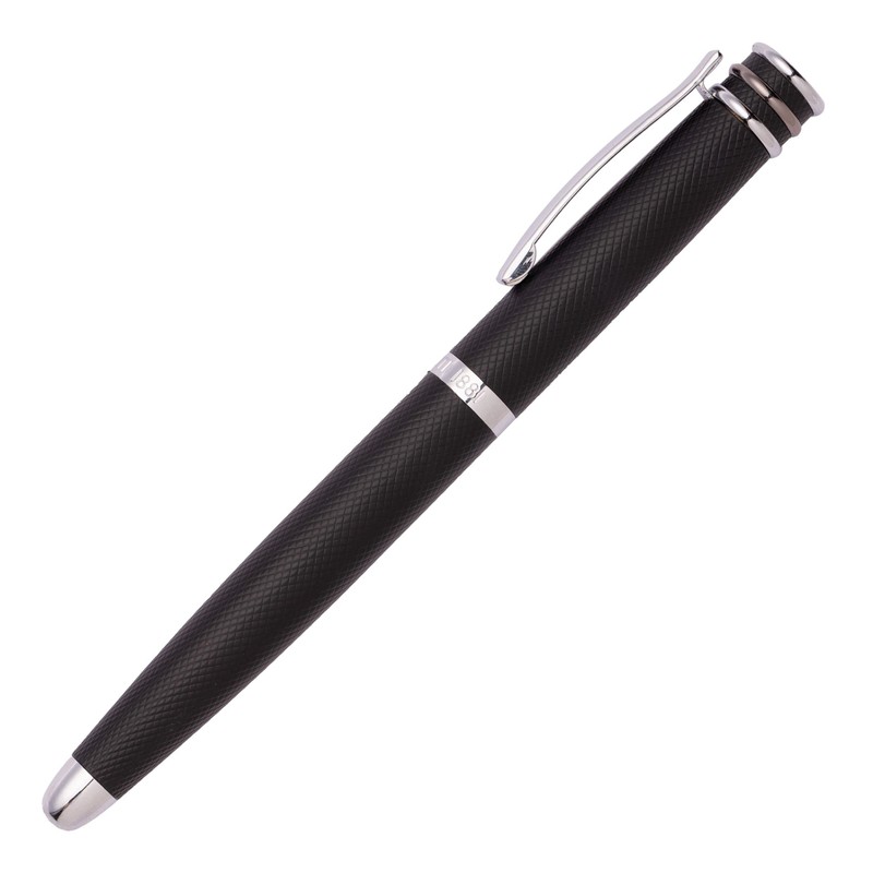 Cerruti 1881 Austin Diamond Black Fountain Pen, Iconic Writing Instrument,
