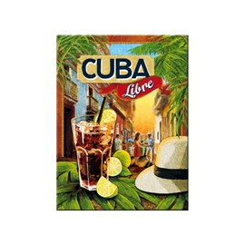 Nostalgic-Art 14309 Beer or Spirits Cuba Libre Magnet 8 x 6 cm