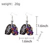 Novel Acrylic Human Lung and Butterfly Dangle Earrings - Unique