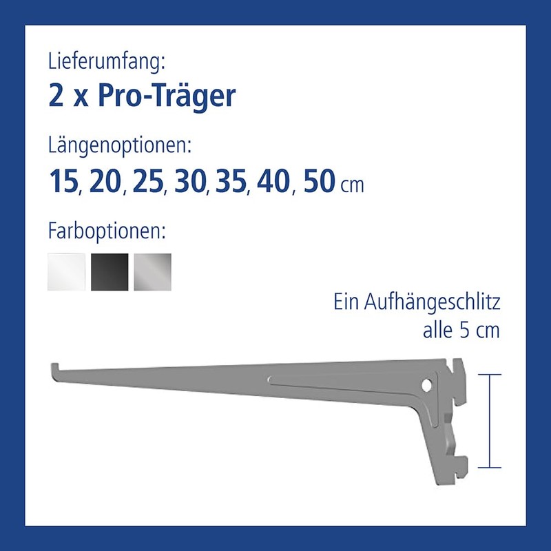 Element System Pro-Support Bracket Single Row, Pack of 2, 7