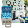 3Pcs Din Rail Distribution Box, UKK-80A Terminal Block Distribution Box