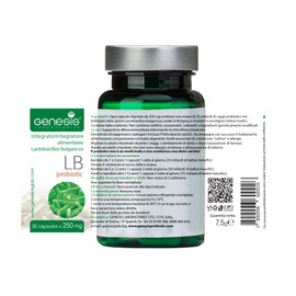 Probiotic Lactobacillus Supplement 30 Capsules with Lactobacillus Bulgaricus 250 mg Probiotic Digestive Immune Support Gut Health Probiotics for Digestive Health Anti Bloating