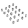 Oumefar 20pcs Self Tapping Thread Insert M4 x 8mm Self